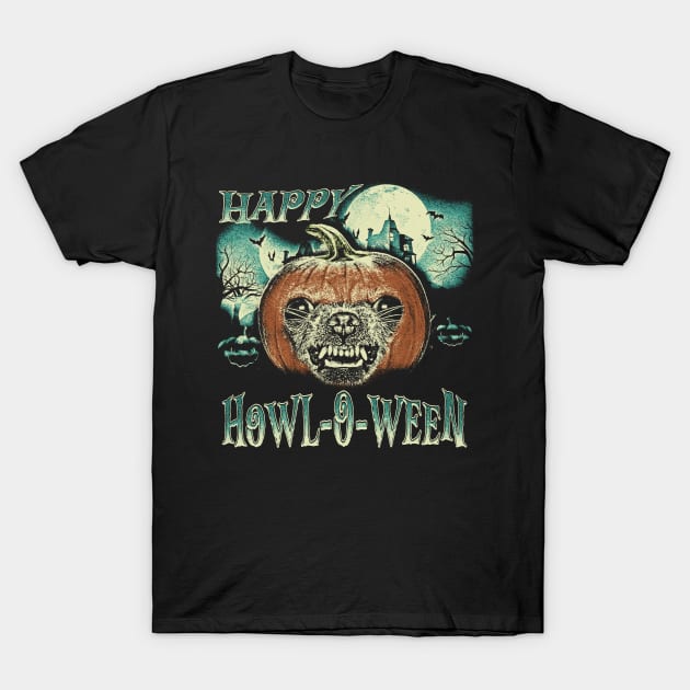 Chihuahua Halloween Pumpkin T-Shirt by jawiqonata